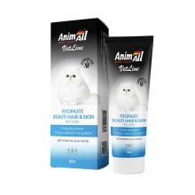AnimAll VetLine fitopaste beauty hair and skin for cats - фитопаста ЭнимАл для кожи и шерсти кошек