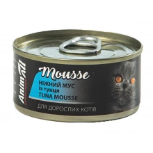 AnimAll Cat Mousse Tuna - консерви ЕнімАл ніжний мус із тунця для кішок