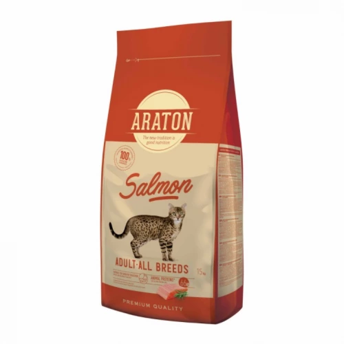Araton Adult with Salmon - корм Аратон с лососем для взрослых кошек