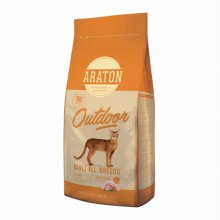 Araton Adult All Breeds Outdoor - корм Аратон с курицей и индейкой для кошек