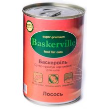 Baskerville - консервы Баскервиль для кошек, с лососем
