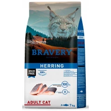 Bravery Cat Herring - корм Бравері з оселедцем для дорослих кішок
