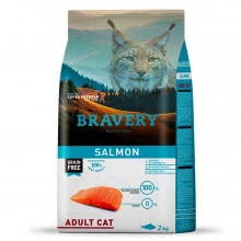 Bravery Cat Salmon - корм Бравери с лососем для взрослых кошек
