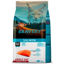 Bravery Cat Sterilized Salmon - корм Бравері з лососем для стерилізованих кішок