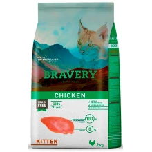 Bravery Kitten Chicken - корм Бравері з куркою для кошенят