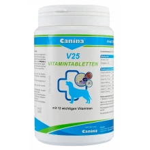 Canina V25 Vitamintabletten - Вітамінний комплекс Каніна для цуценят і собак
