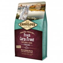 CarniLove Cat Fresh Carp and Trouth - корм Карнілав з коропом та фореллю для стерилізованих кішок