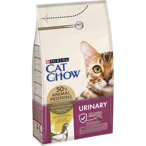 Cat Chow Urinary with Chicken - корм Кэт Чау с курицей для здоровья мочевыводящей системы кошек