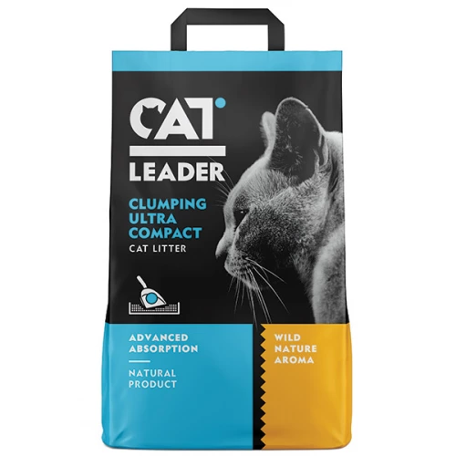 Cat Leader Злипання with Wild Nature - ультра-грудкуючий наповнювач Кет Лідер Клампинг