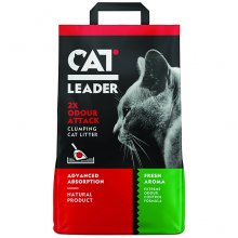 Cat Leader Clumping 2xOdour Attack Fresh - ультра-комкующийся наполнитель Кэт Лидер Клампинг