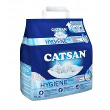 Catsan Hygiene - впитывающий наполнитель Кэтсан для кошачьего туалета