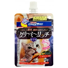 CattyMan Creamy Bonito - сливочное пюре КэттиМен с макрелью для кошек