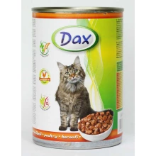 Dax - повноцінний корм Дакс з куркою для кішок