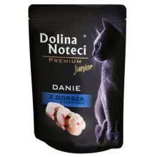 Dolina Noteci Premium Junior - консерви Долина Нотечі з тріскою і сардиною для кошенят