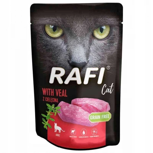 Dolina Noteci Rafi Cat Veal - консервы Долина Нотечи с телятиной для кошек