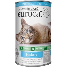 EuroCat Fish - консерви ЕвроКет з рибою для кішок