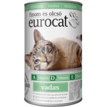 EuroCat Venison - консервы ЕвроКет с олениной для кошек