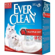Ever Clean Multiple Cat - комкующийся наполнитель Эвер Клин Мультикет