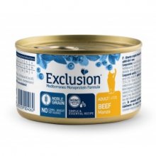 Exclusion Adult Beef - консерви Ексклюжин з яловичиною для котів