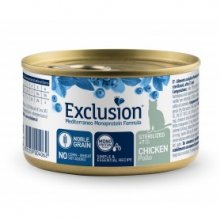 Exclusion Sterilized + 7 Chicken - консерви Ексклюжин з куркою для стерилізованих літніх котів