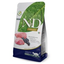 Farmina N&D Prime Grain Free Adult Cat Lamb and Blueberry - беззерновий корм Фарміна з ягням для котів