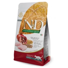 Farmina N&D Ancestral Grain Adult Cat Chicken and Pomegranate - корм Фармина с курицей для котов