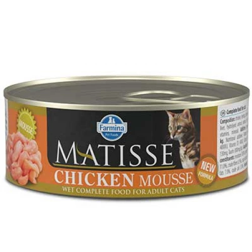 Farmina Matisse Cat Mousse - консервы Фармина мусс с курицей для кошек
