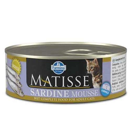 Farmina Matisse Cat Mousse - консерви Фарміна мус з сардиною для кішок
