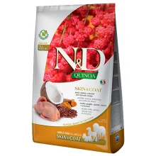 Farmina N&D Quinoa Skin Coat All Breeds Quail - корм Фарміна з перепілкою для собак усіх порід