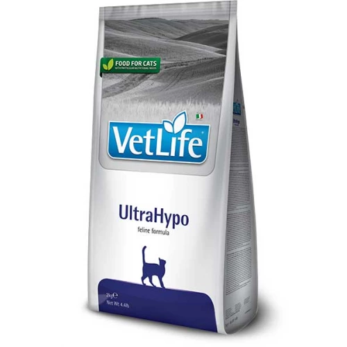 Farmina Vet Life UltraHypo Cat - диетический корм Фармина при пищевой аллергии у кошек