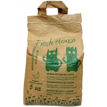 Fresh House - дрібний бентонітовий наповнювач Фреш Хаус (зелений)