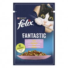 Felix Fantastic - консервы Феликс с форелью и бобами в желе