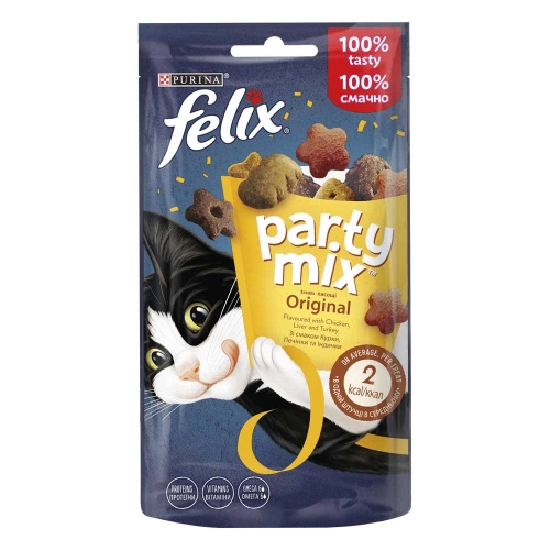 Felix Party Mix Original Mix - ласощі Фелікс Оріджінал Мікс для кішок