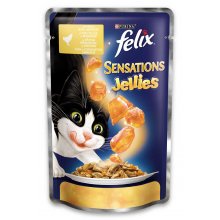 Felix Sensation - консервы Феликс с курицей и морковью в желе