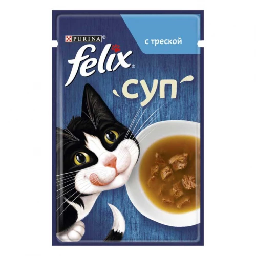 Felix Soup - консервы Феликс Суп с треской