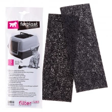 Ferplast Active Carbon Filter L 483 - фильтр Ферпласт с активированным углем для кошачьих туалетов
