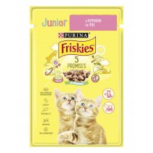 Friskies Junior - консервы Фрискас с курицей в подливке для котят