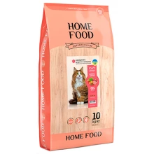 Home Food - корм Хоум Фуд с индейкой, уткой и курицей для выведения шерсти у кошек