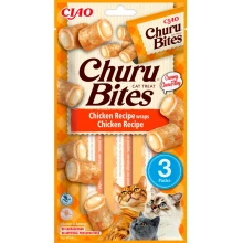 Inaba Cat Churu Bites - м'які ласощі Інаба з куркою для кішок
