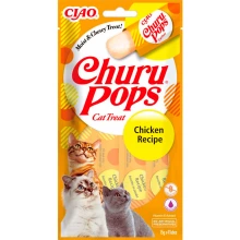 Inaba Cat Churu Pops - желейные палочки Инаба с курицей для кошек