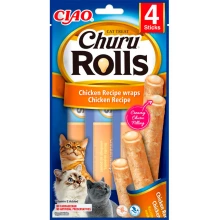 Inaba Cat Churu Rolls - м'які палички Інаба з куркою для кішок