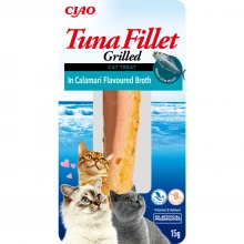 Inaba Cat Grilled - филе тунца на гриле Инаба в бульоне из кальмаров для кошек