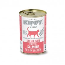 Kippy Sterilized Cat Pate Salmon - паштет Кіппі з лососем для стерилізованих кішок