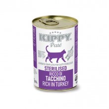 Kippy Sterilized Cat Pate Turkey - паштет Киппи с индейкой для стерилизованных кошек