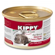 Kippy - паштет Кіппі з яловичини, серця та печінки для кішок