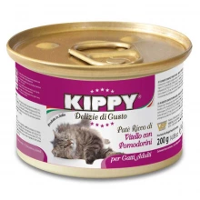 Kippy - паштет Киппи из телятины с томатами для кошек