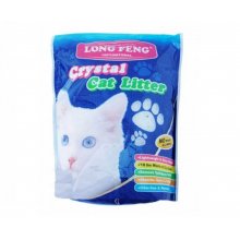 Long Feng Crystal Cat Litter - силикагелевый наполнитель Лонг Фенг Кристал для кошачьего туалета