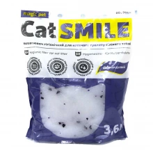Cat Smile - силикагелевый наполнитель Кет Смайл с ароматом лаванды