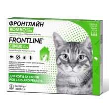 Merial FrontLine Combo Cat - защита от паразитов в каплях Мериал Фронтлайн Комбо