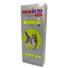 MSD Bravecto Plus - краплі протипаразитарні Бравекто Плюс для кішок